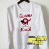 Queens Are Born in March sweatshirt