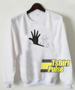 Rabbit Hand Shadow sweatshirt