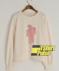 Rainbow Billie Eilish logo sweatshirt