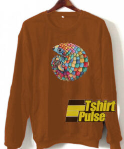 Rainbow Pangolin sweatshirt