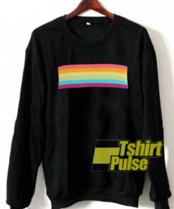 Rainbow Stripe sweatshirt