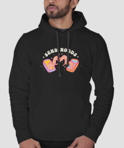 Ramen Graphic Send Noods Sweater Cheap