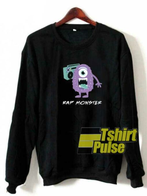 Rap Monster Cartoon Meme sweatshirt