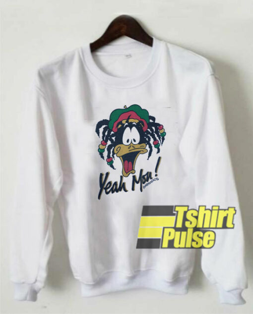 Rasta Daffy Duck sweatshirt