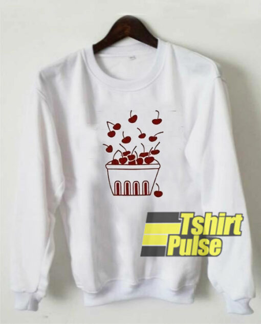 Red Cherry Box sweatshirt