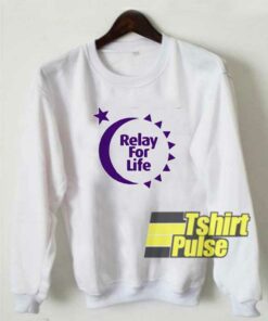 Relay For Life Lettering sweatshirt 1
