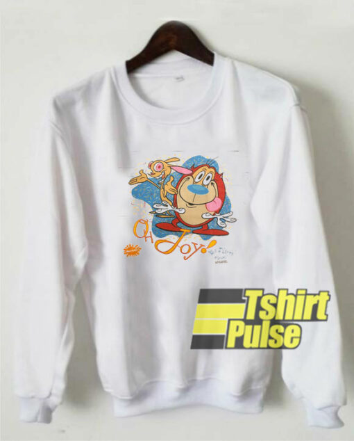 Ren & Stimpy Oh Joy sweatshirt