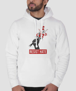 Resist Hate Flowers Resist Sweatshirt Cheap 2