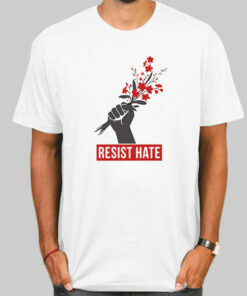 Resist Hate Flowers Resist Sweatshirt Cheap 3