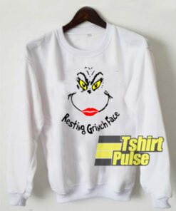 Resting Grinch Face sweatshirt