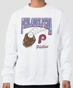 Retro Baseball Bank Shot Philadelphia Phillies Sweatshirt Cheap 1