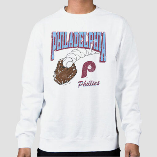 Retro Baseball Bank Shot Philadelphia Phillies Sweatshirt Cheap