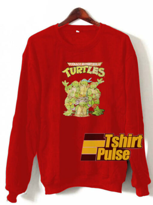 Retro Ninja Turtles sweatshirt