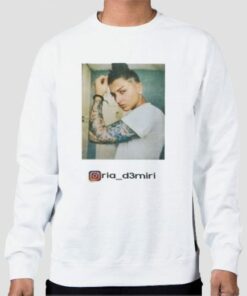 Ria Demiri Instagram Retro Sweatshirt Cheap 4