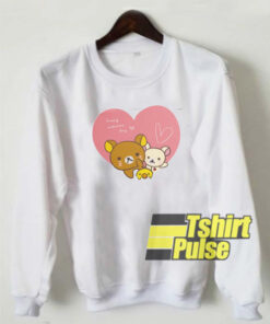 Rilakkuma happy valentines sweatshirt