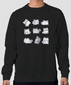 Rip Lilypichu Temmie Cute Cats Sweatshirt Cheap 4