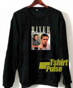 River Phoenix Poster Graphic sweatshirt River Phoenix Poster Graphic sweatshirt