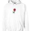 Rose Printed Hoodie