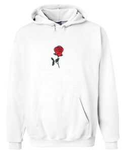 Rose Printed Hoodie
