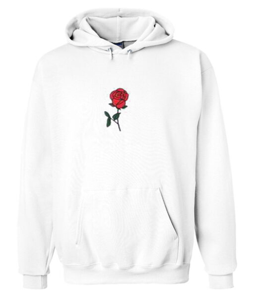 Rose Printed Hoodie