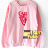 Rustic Heart sweatshirt