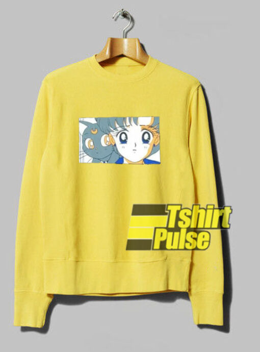 Sailor Mercury & Luna sweatshirt