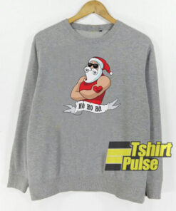 Santa Claus Print sweatshirt