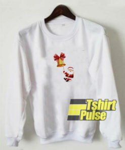 Santa Hold Bell Christmas sweatshirt