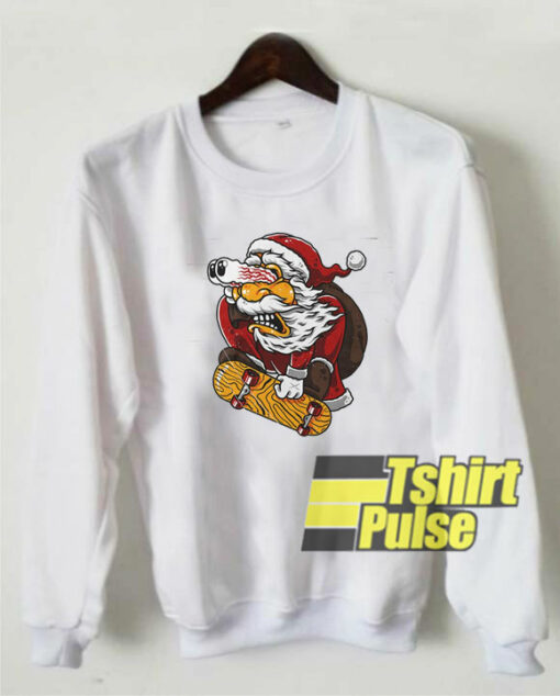 Santa Shocked sweatshirt