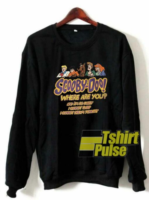 Scooby Doo Where Are You sweatshirt