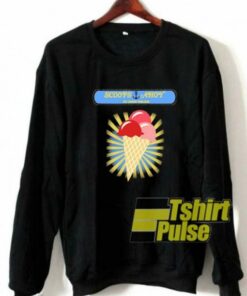 Scoops Ahoy Ice Cream Parlor Retro sweatshirt