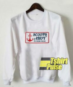 Scoops Ahoy Steve Harrington Netflix sweatshirt 1 Scoops Ahoy Steve Harrington Netflix sweatshirt 2