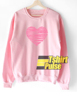 Scribble Heart sweatshirt Scribble Heart sweatshirt