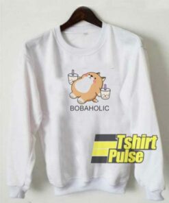 Shiba Bobaholic sweatshirt 1 Shiba Bobaholic sweatshirt 2