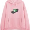 Skateboarding Frog Hoodie
