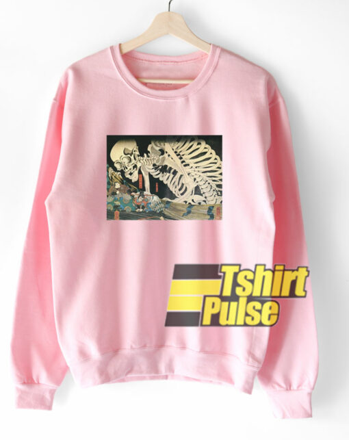 Skeleton Japan sweatshirt