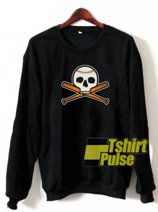 Skull Baseball sweatshirt