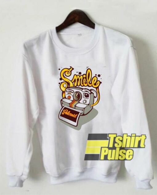 Smiley Polaroid sweatshirt