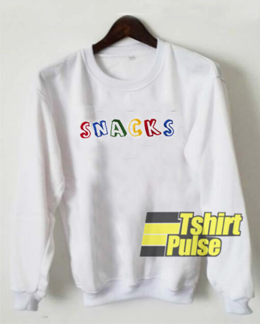 Snacks Color sweatshirt