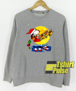 Snoopy Santa Claus Christmas sweatshirt