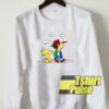 Snoopy n Charlie was Pikachu sweatshirt