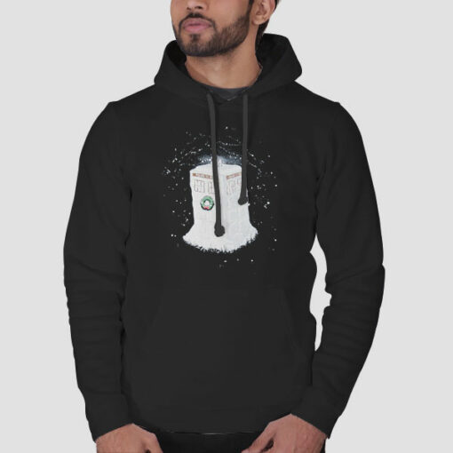 Snowing Merch Tardis Police Box Sweatshirt Cheap