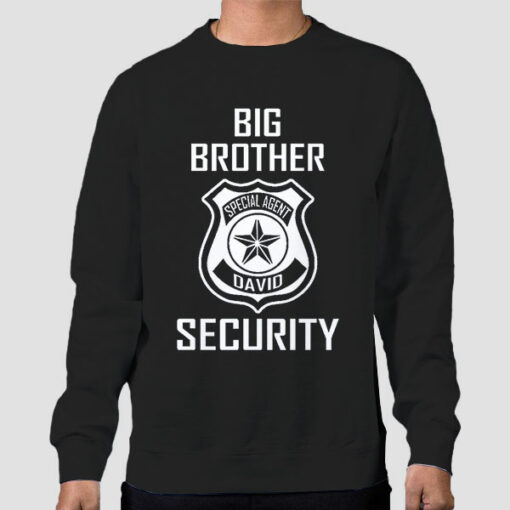 Special Agent Big Brother Security Sweatshirt Cheap