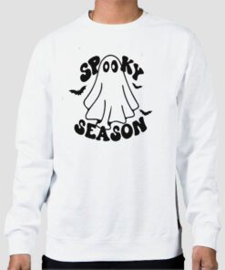 Spooky Season a Ghost Sweatshirt Cheap