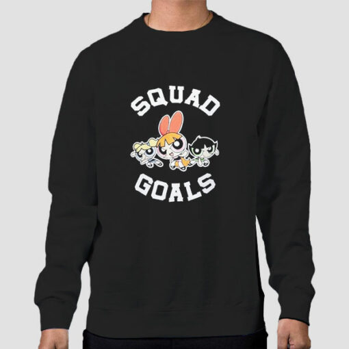 Squad Goals Powerpuff Girls Sweater Cheap