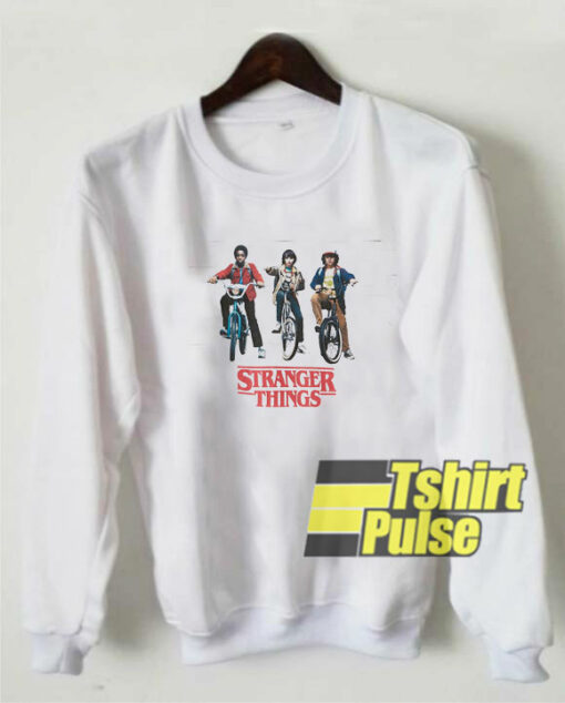 Stanger Things Biking sweatshirt