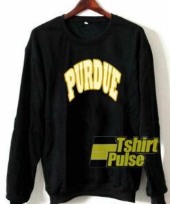 Stanger Things Purdue Black sweatshirt