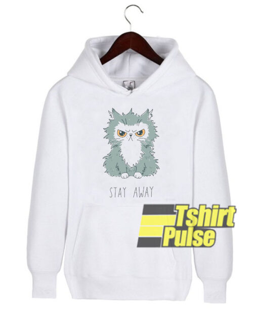 Stay Away hooded sweatshirt clothing unisex hoodie