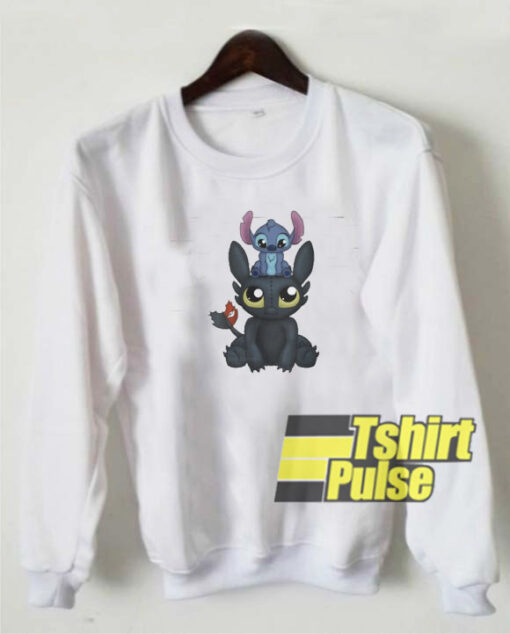 Stitch Can I Sit Here sweatshirt