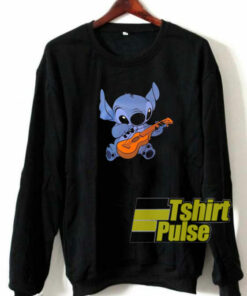 Stitch Playing Guitar sweatshirt
